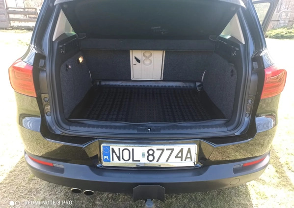 Volkswagen Tiguan cena 53500 przebieg: 202200, rok produkcji 2014 z Olsztynek małe 211
